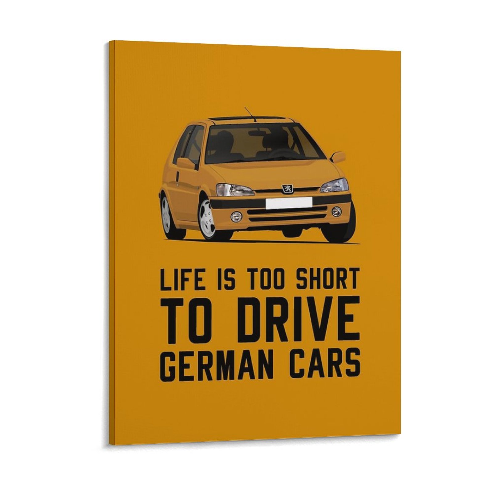 Pug 106 Life Is Too Short To D - Car Mirror ulasan dan harga