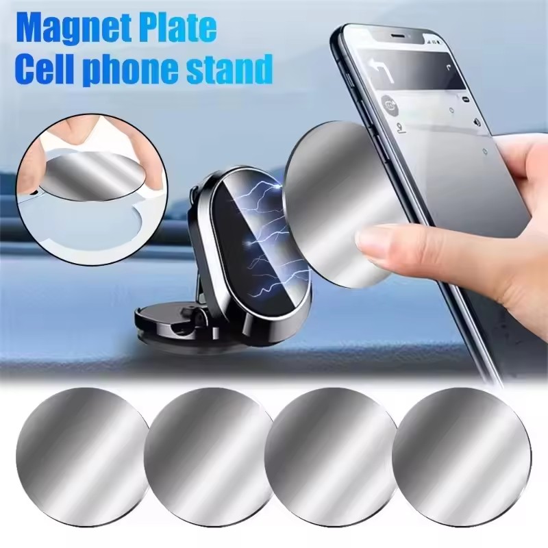 1/50Pcs Magnetic Metal Plate F - Car Phone Holder ulasan dan harga