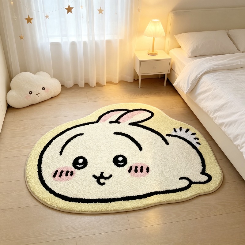 -Chiikawa！！！ Cartoon Rug Anime - Car Floor Mat ulasan dan harga