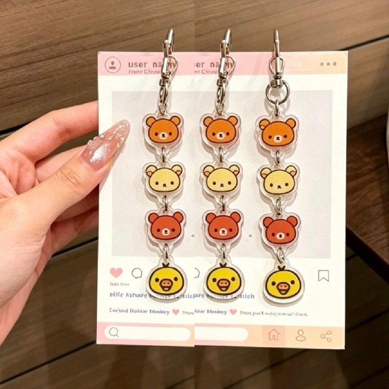 Anime Cartoon Rilakkuma Acryli - Car Accessories Japanese ulasan dan harga